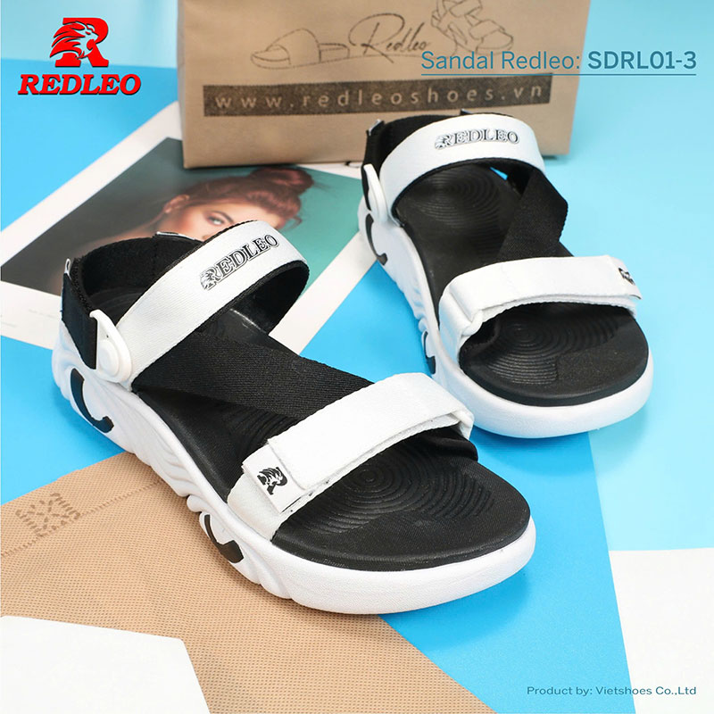 Giày Sandal REDLEO Mặt Tẩy Màu Đơn Giản