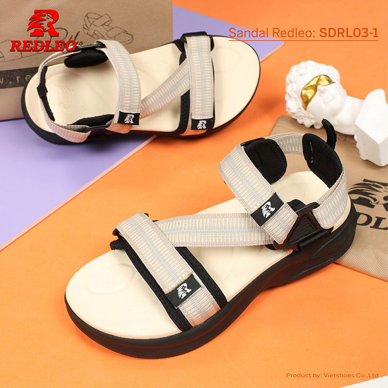 Giày Sandal REDLEO Quai Họa Tiết Ấn Tượng