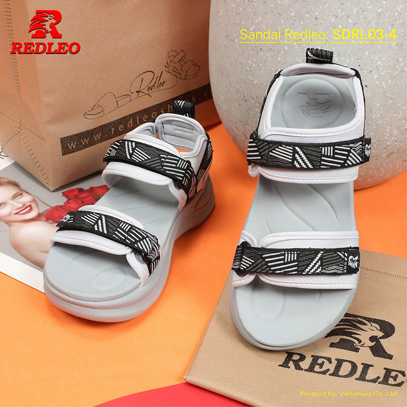 Giày Sandal REDLEO Slides Sọc Đậm Cá Tính