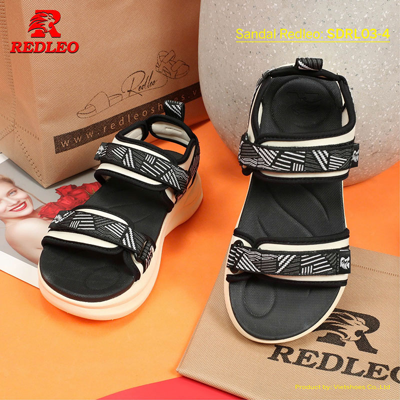 Giày Sandal REDLEO Slides Sọc Đậm Cá Tính