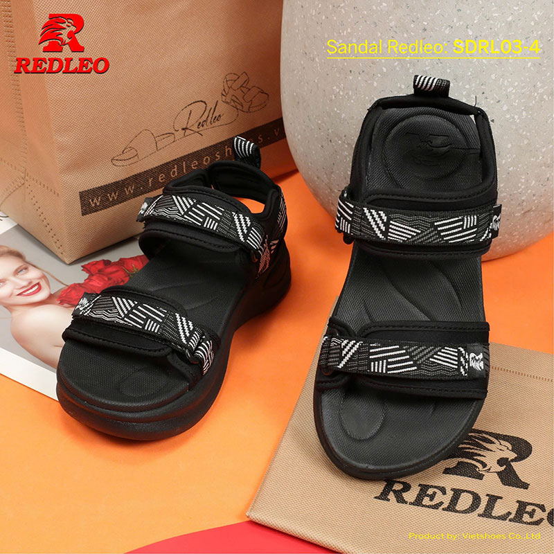 Giày Sandal REDLEO Slides Sọc Đậm Cá Tính