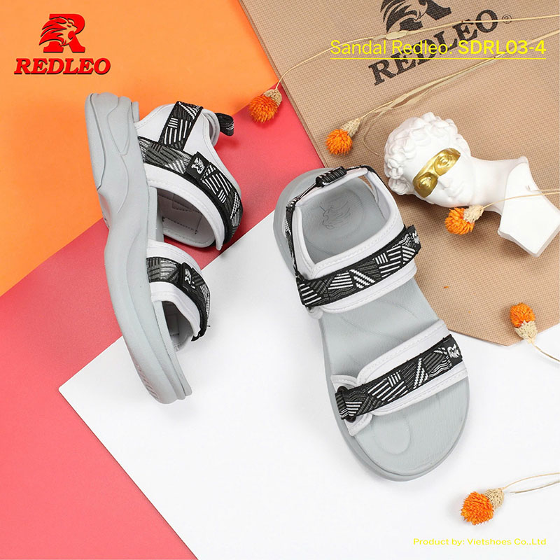 Giày Sandal REDLEO Slides Sọc Đậm Cá Tính