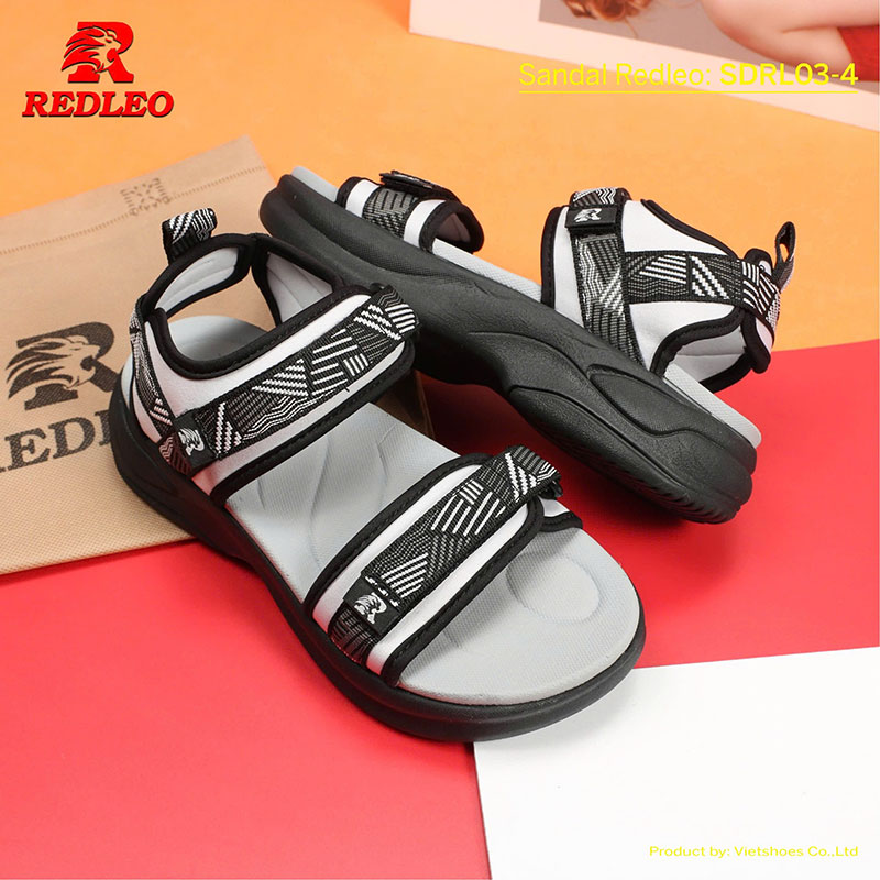 Giày Sandal REDLEO Slides Sọc Đậm Cá Tính