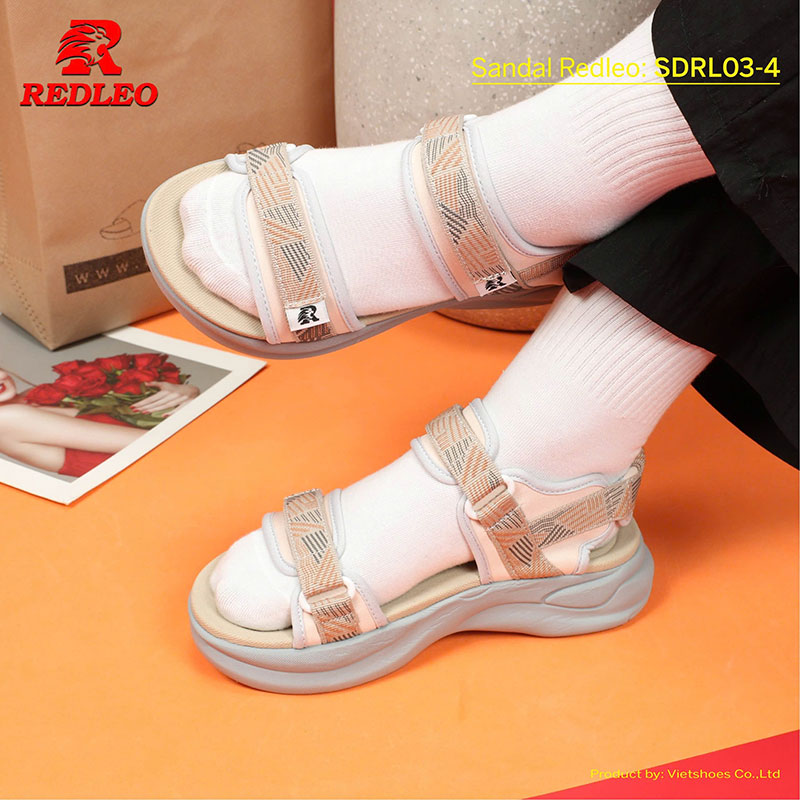 Giày Sandal REDLEO Slides Sọc Đậm Cá Tính