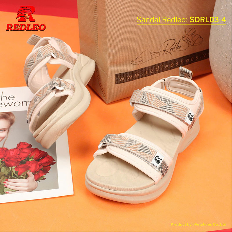 Giày Sandal REDLEO Slides Sọc Đậm Cá Tính