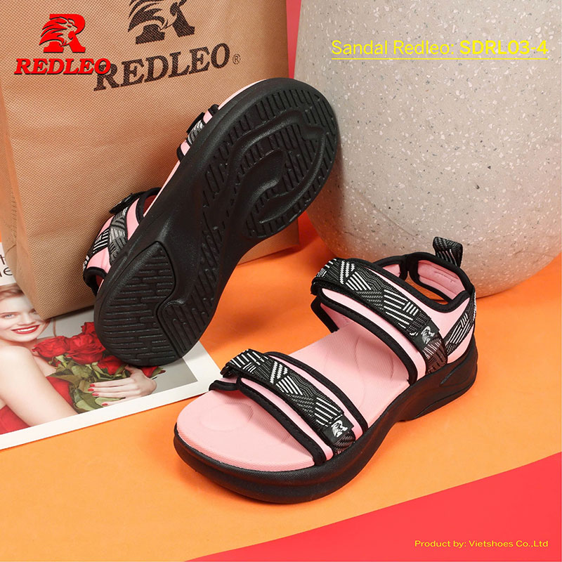 Giày Sandal REDLEO Slides Sọc Đậm Cá Tính