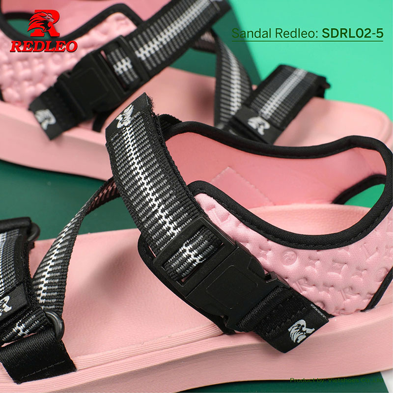 Giày Sandal REDLEO Sọc Quai Chéo Cao Cấp