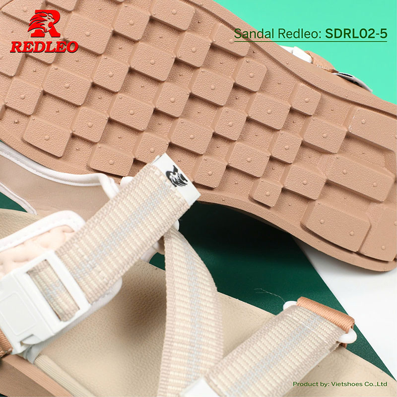 Giày Sandal REDLEO Sọc Quai Chéo Cao Cấp